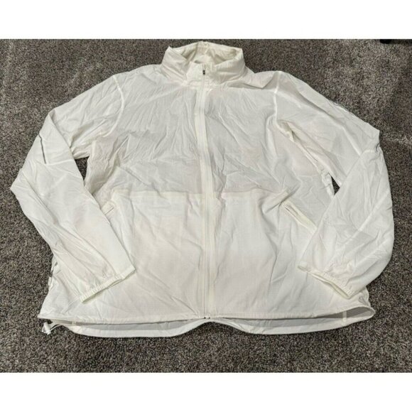Lululemon Active Jacket White XXL EUC - Picture 2 of 6